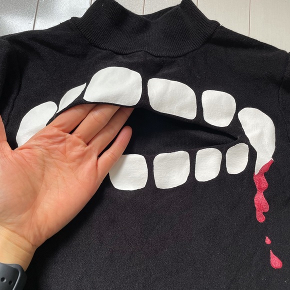 Halloween sexy top size S - Picture 2 of 2